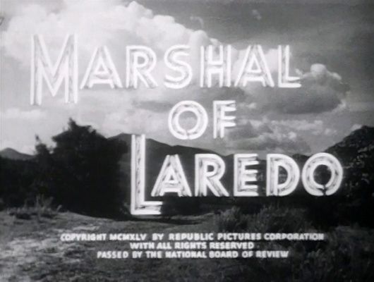 Title screen of Marshal of Laredo