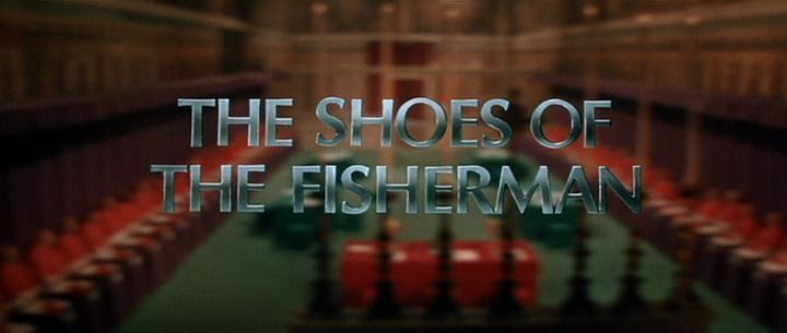 Title screen of The Shoes of the Fisherman