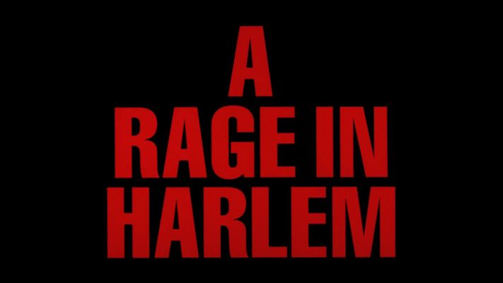 Title screen of A Rage in Harlem