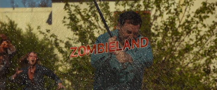 Title screen of Zombieland