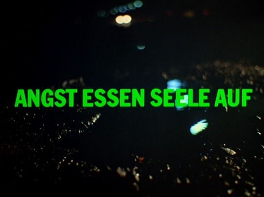 Title screen of Angst essen Seele auf