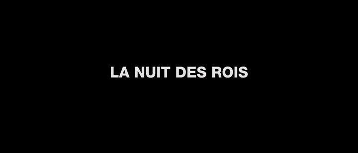 Title screen of La nuit des rois