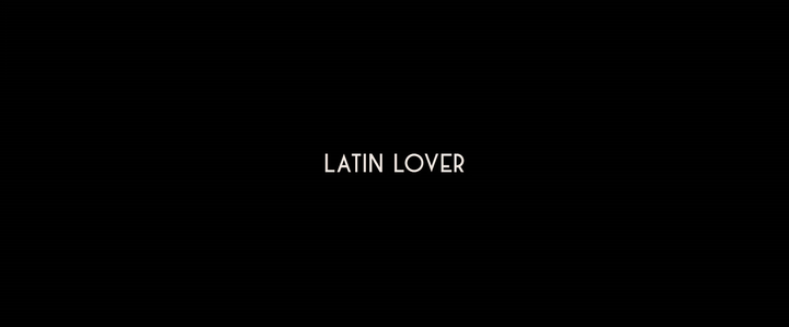 Title screen of Latin Lover