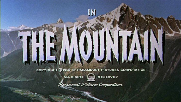 Title screen of The Mountain