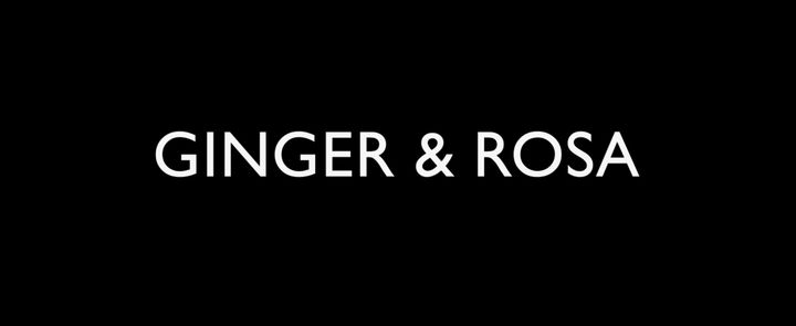 Title screen of Ginger & Rosa