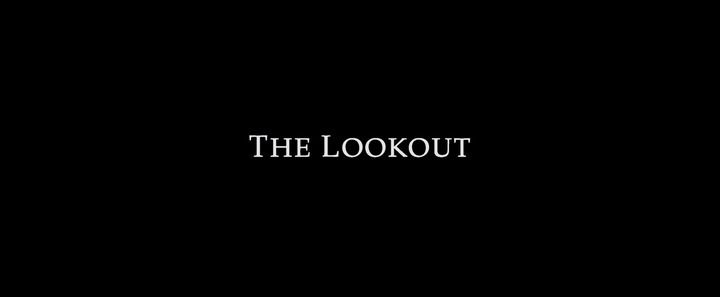 Title screen of The Lookout