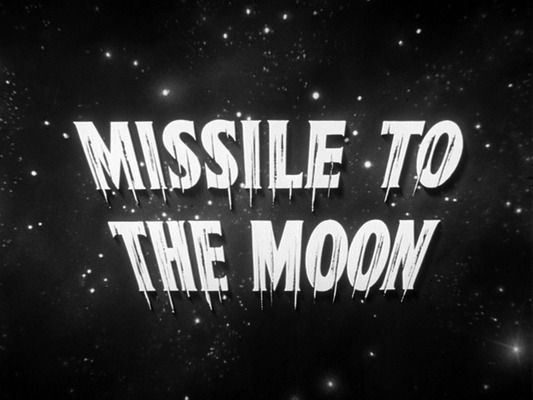 Title screen of Missile to the Moon