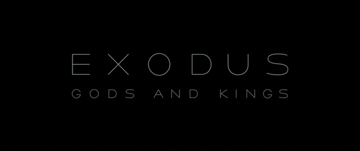Title screen of Exodus: Gods and Kings