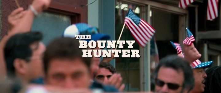 Title screen of The Bounty Hunter