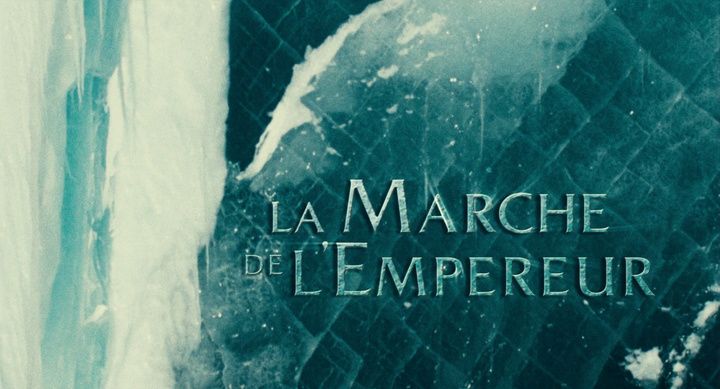 Title screen of La marche de l'empereur