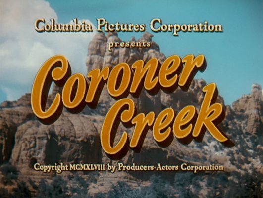 Title screen of Coroner Creek