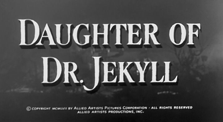 Title screen of Daughter of Dr. Jekyll