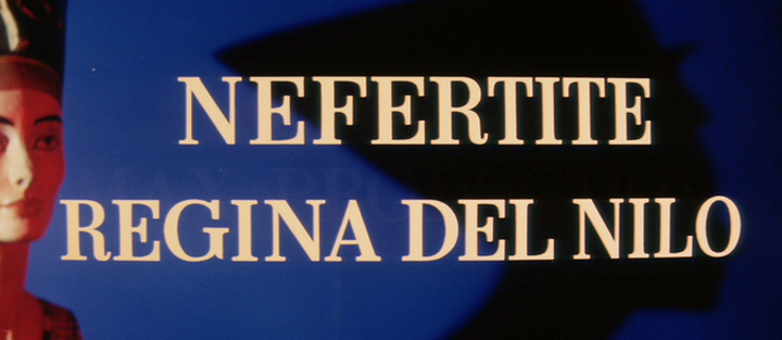 Title screen of Nefertite, regina del Nilo