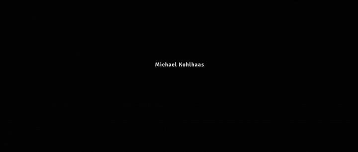 Title screen of Michael Kohlhaas