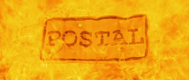 Title screen of Postal