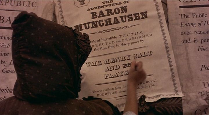 Title screen of The Adventures of Baron Munchausen