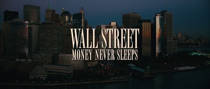 Title screen of Wall Street: Money Never Sleeps