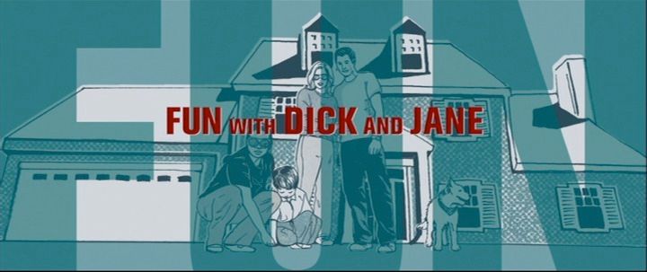 Title screen of Fun with Dick and Jane