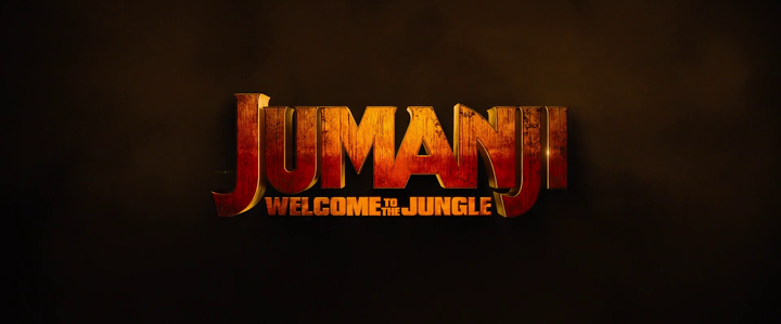 Title screen of Jumanji: Welcome to the Jungle