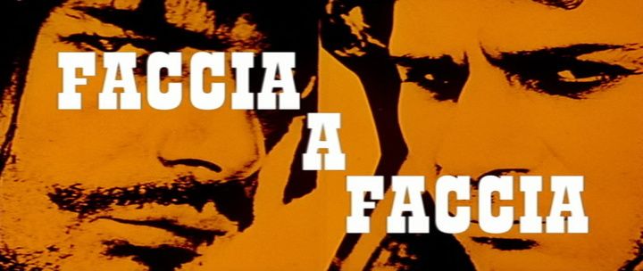 Title screen of Faccia a faccia