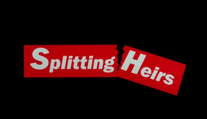 Title screen of Splitting Heirs