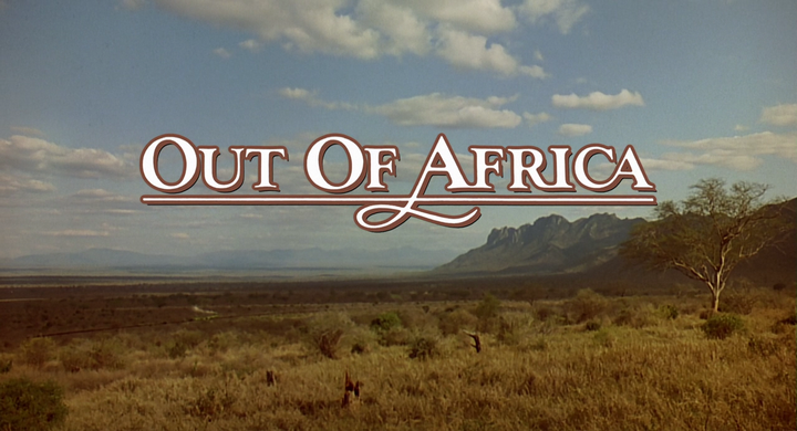 Title screen of Out of Africa