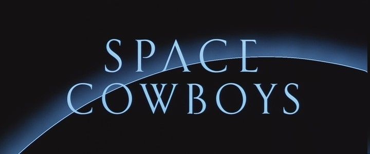 Title screen of Space Cowboys