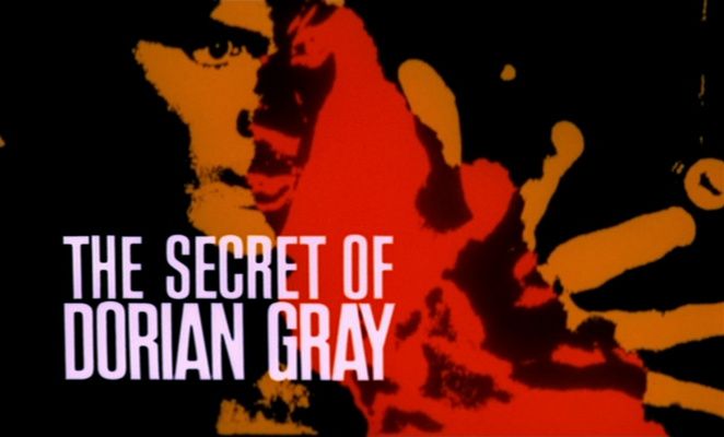 Title screen of Das Bildnis des Dorian Gray