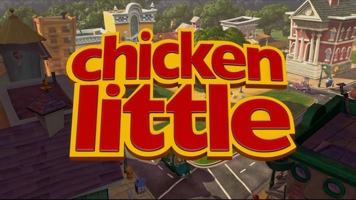 Title screen of Chicken Little