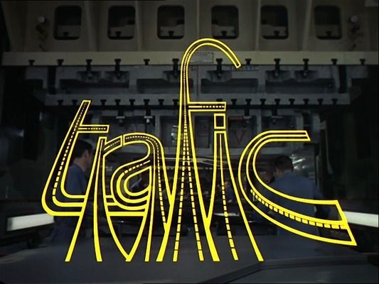 Title screen of Trafic