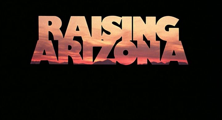 Title screen of Raising Arizona