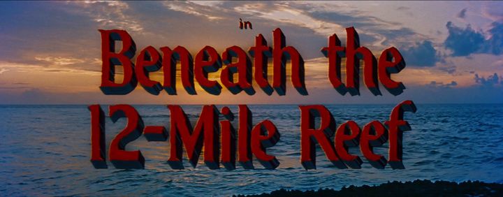Title screen of Beneath the 12-Mile Reef