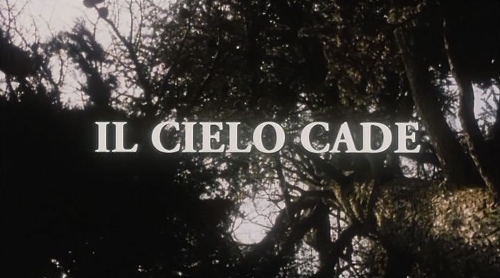 Title screen of Il cielo cade