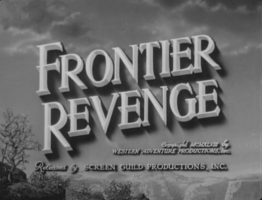 Title screen of Frontier Revenge