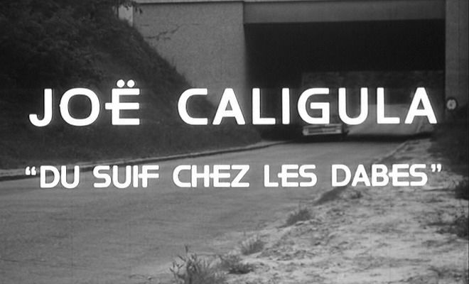 Title screen of Joë Caligula - Du suif chez les dabes