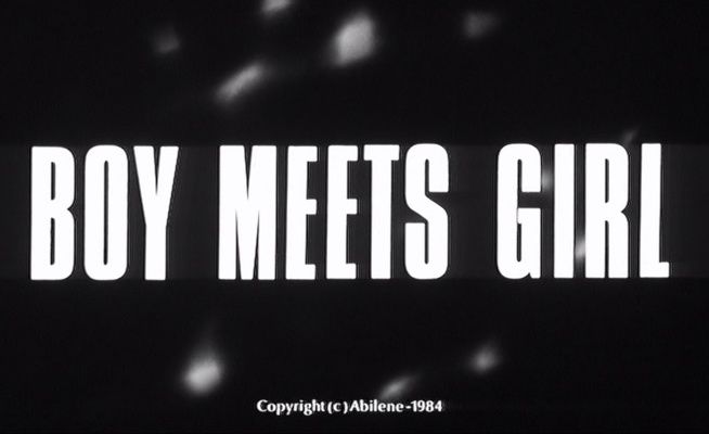Title screen of Boy Meets Girl
