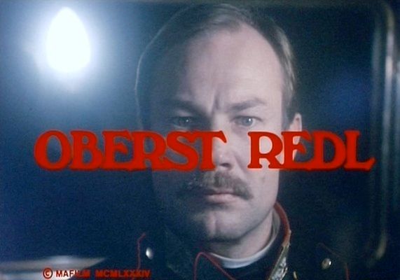Title screen of Oberst Redl
