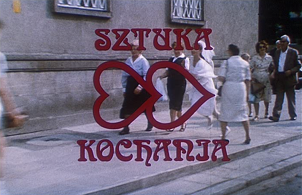 Title screen of Sztuka kochania