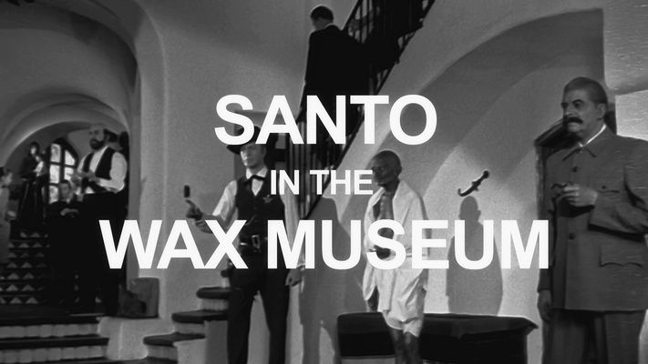 Title screen of Santo en el museo de cera