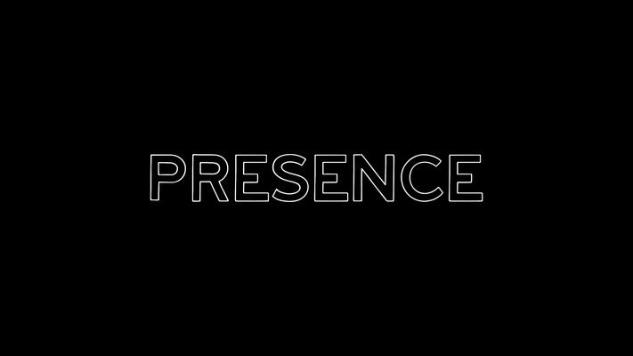 Title screen of Presence
