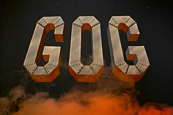 Title screen of Gog