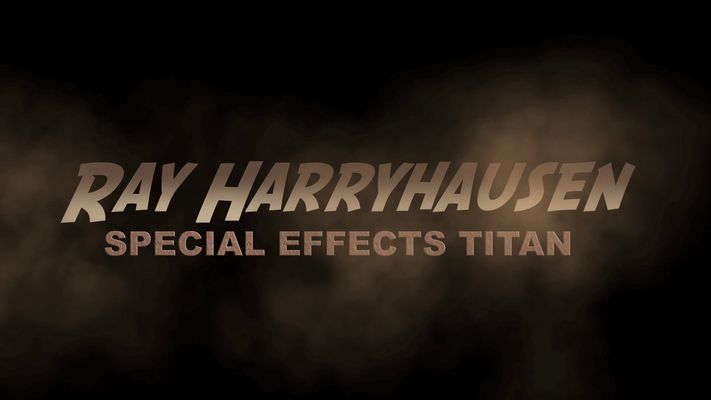 Title screen of Ray Harryhausen: Special Effects Titan