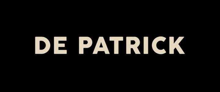 Title screen of De Patrick