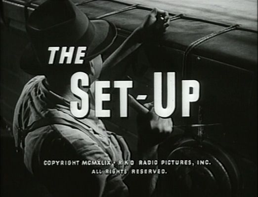 Title screen of The Set-Up